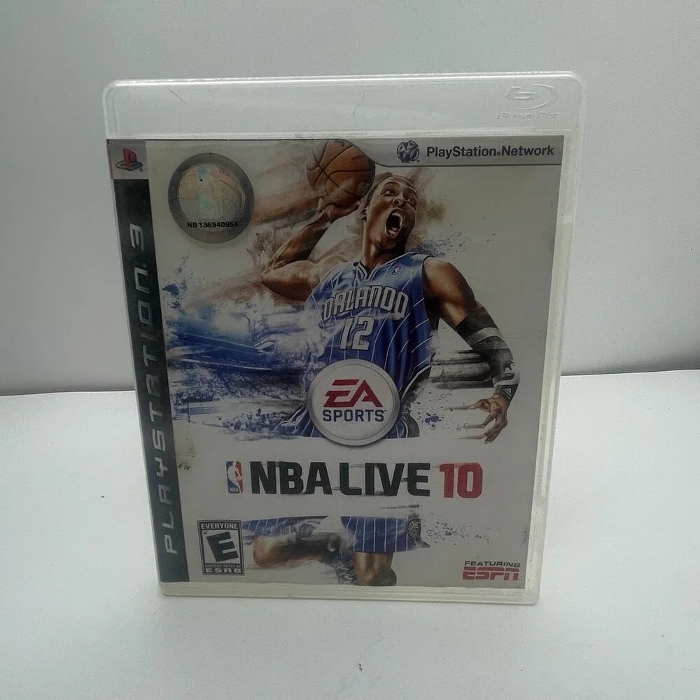 NBA Live 10 PS3 EA Sports (Sony PlayStation 3, 2009) No Manual